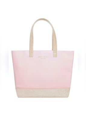 Jimmy Choo parfumPale Pink Tote with Gold Trim